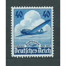 Alemania Imperio Aereo Yvert 54 * Mh Avión
