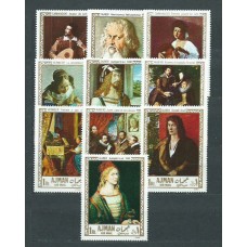 Arabia Sud Este (Ajman) - Yvert Aereo 26 ** Mnh Pinturas Durero