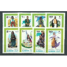 Arabia Sud Este (Ajman) - Yvert Aereo 27 ** Mnh Trajes regionales