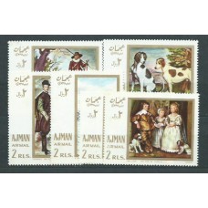 Arabia Sud Este (Ajman) - Yvert Aereo 32 ** Mnh Pinturas