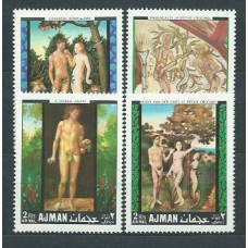 Arabia Sud Este (Ajman) - Yvert Aereo 33 ** Mnh Pinturas