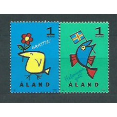 Aland Correo Yvert 107/8 Mnh **