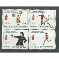 Albania Correo 1985 Yvert 2057/60 ** Mnh