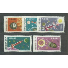 Albania Aereo Yvert 61/65 Mnh ** Astronomia