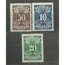 Albania Tasas Yvert 26/7 + 29 Mnh **