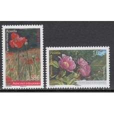 Andorra Francesa Correo 2013 Yvert 742/3 ** Mnh Flora