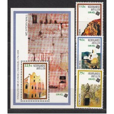 Antillas Holandesas Correo 1998 Yvert 1123/5+Hb 48 ** Mnh Exposición Filatelica