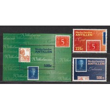 Antillas Holandesas Correo 1998 Yvert 1151/2+Hb 49 ** Mnh Exposición Filatelica
