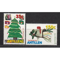 Antillas Holandesas Correo 1998 Yvert 1159/60 ** Mnh Navidad