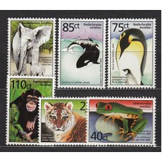 Antillas Holandesas Correo 2000 Yvert 1228/33 ** Mnh Fauna