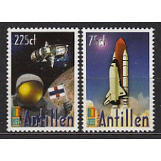 Antillas Holandesas Correo 2000 Yvert 1237/8 ** Mnh Astro