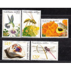 Antillas Holandesas Correo 2002 Yvert 1289/93 ** Mnh Fauna y Flora