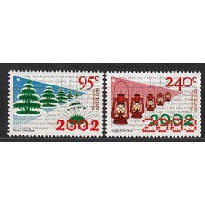 Antillas Holandesas Correo 2002 Yvert 1317/8 ** Mnh Navidad