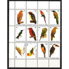 Antillas Holandesas Correo 2002 Yvert 1319/30 ** Mnh Fauna. Aves