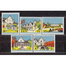 Antillas Holandesas Correo 1959 Yvert 284/8 ** Mnh Monumentos