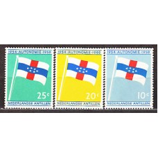 Antillas Holandesas Correo 1959 Yvert 290/2 ** Mnh Banderas
