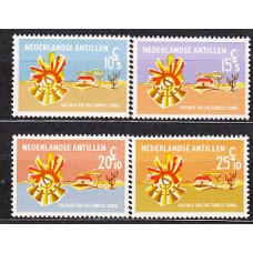 Antillas Holandesas Correo 1968 Yvert 381/4 ** Mnh