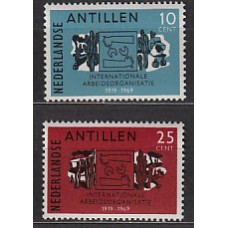 Antillas Holandesas Correo 1969 Yvert 396/7 ** Mnh