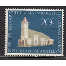 Antillas Holandesas Correo 1971 Yvert 416 ** Mnh Iglesia