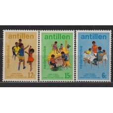 Antillas Holandesas Correo 1974 Yvert 466/8 ** Mnh