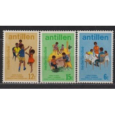 Antillas Holandesas Correo 1974 Yvert 466/8 ** Mnh