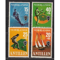 Antillas Holandesas Correo 1978 Yvert 540/3 ** Mnh Deportes