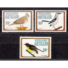 Antillas Holandesas Correo 1980 Yvert 613/5 ** Mnh Fauna. Aves