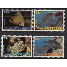 Antillas Holandesas Correo 1982 Yvert 664/7 ** Mnh Fauna. Peces