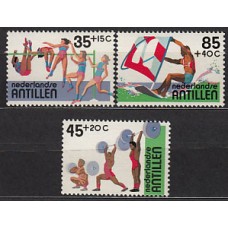 Antillas Holandesas Correo 1983 Yvert 674/6 ** Mnh Deportes