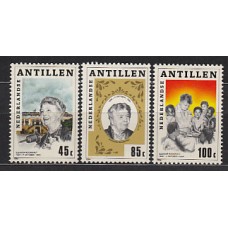 Antillas Holandesas Correo 1984 Yvert 726/8 ** Mnh Personajes