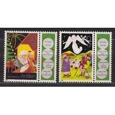 Antillas Holandesas Correo 1991 Yvert 915/6 ** Mnh Navidad