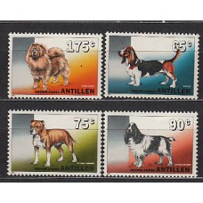 Antillas Holandesas Correo 1994 Yvert 969/72 ** Mnh Fauna. Perros