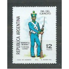 Argentina - Correo 1976 Yvert 1052 ** Mnh Uniformes Militares