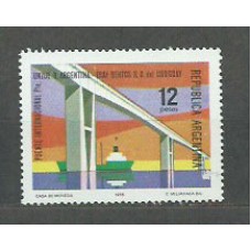 Argentina - Correo 1976 Yvert 1062 ** Mnh Puente. Barco