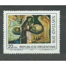 Argentina - Correo 1976 Yvert 1074 ** Mnh Pintura. Navidad