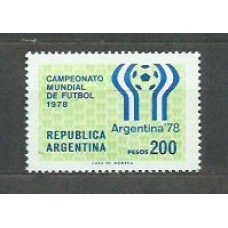 Argentina - Correo 1978 Yvert 1110 ** Mnh Deportes. Fútbol