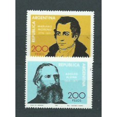 Argentina - Correo 1979 Yvert 1162/3 ** Mnh Personajes