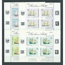 Argentina - Correo 1979 Yvert  1185/8 Minipliego ** Mnh Barcos