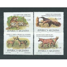 Argentina - Correo 1983 Yvert 1366/9 ** Mnh Fauna