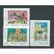 Argentina - Correo 1984 Yvert 1446/8 ** Mnh Navidad