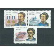 Argentina - Correo 1992 Yvert 1788/90 ** Mnh Personajes