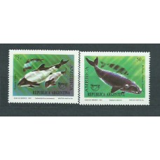 Argentina - Correo 1993 Yvert 1831/2 ** Mnh Upaep. Ballenas