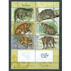 Argentina - Correo 2001 Yvert 2253/8 ** Mnh Fauna. Felinos