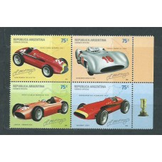 Argentina - Correo 2001 Yvert 2264/7 ** Mnh Coches