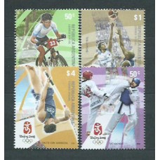 Argentina - Correo 2008 Yvert 2713/6 ** Mnh Deportes. Olimpiadas de Pekín