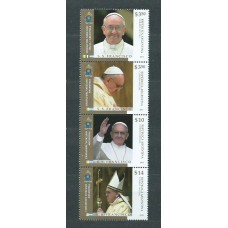 Argentina - Correo 2013 Yvert 2987/90 ** Mnh Personajes. Papa Francisco I