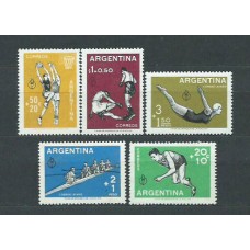 Argentina - Correo 1959 Yvert 607/9+A63/4 * Mh Deportes