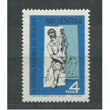 Argentina - Correo 1964 Yvert 681 ** Mnh Música