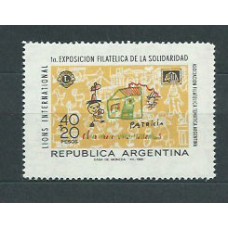 Argentina - Correo 1968 Yvert 830 ** Mnh Lions