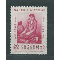 Argentina - Correo 1968 Yvert 832 ** Mnh Pintura